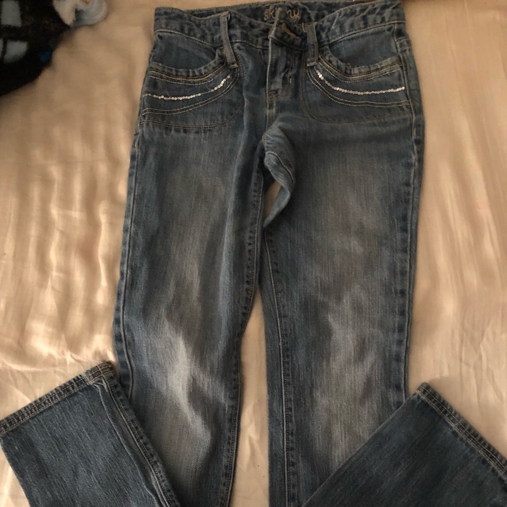 Old Navy kids skinny jeans
